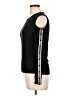Bebe Black Long Sleeve T-Shirt Size L - photo 5