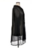CZ Cover-Ups 100% Polyester Black 3/4 Sleeve Blouse Size 1X - photo 4