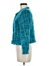 Alice + Olivia Tweed Teal Blazer Size M (estimated) - photo 5