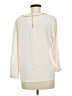 Ann Taylor 100% Polyester Ivory Long Sleeve Blouse Size M - photo 2