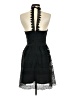 Francesca's 100% Polyester Black Cocktail Dress Size S - photo 2