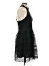 Francesca's 100% Polyester Black Cocktail Dress Size S - photo 4