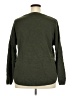 Zenana 100% Acrylic Solid Green Pullover Sweater Size 2X - photo 2