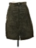 The Limited 100% Leather Brown Leather Skirt Size 8 - photo 2