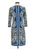 Sandra Darren Paisley Blue Casual Dress Size 6 - photo 2