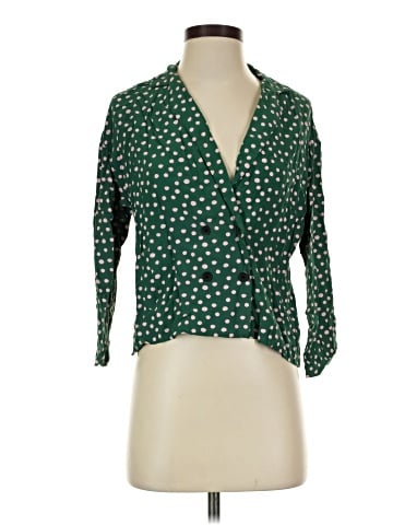 Topshop 3/4 Sleeve Blouse (view 1)
