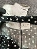 Zara Polka Dots Black Skirt Size 9 - photo 3