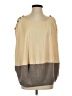 Mustard Seed 100% Polyester Tan Sleeveless T-Shirt Size S - photo 1