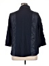 Zenergy by Chico's 100% Polyester Solid Blue Raincoat Size XL (3) - photo 2
