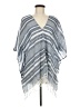 Mud Pie Blue Poncho One size - photo 1