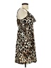 Bobbie Brooks Animal Print Brown Cocktail Dress Size XS - photo 4
