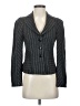 Armani Collezioni 100% Polyester Stripes Gray Blazer Size 2 - photo 1
