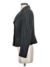 Armani Collezioni 100% Polyester Stripes Gray Blazer Size 2 - photo 5
