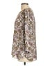 NYDJ 100% Recycled Polyester Brown 3/4 Sleeve Blouse Size L - photo 5