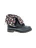 Dr. Martens 100% Leather Floral Black Ankle Boots Size 7 - photo 1