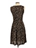 Pretty Young Thing Animal Print Brown Cocktail Dress Size L - photo 2