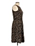 Pretty Young Thing Animal Print Brown Cocktail Dress Size L - photo 4