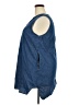 Sidefeel Blue Sleeveless Blouse Size 2XL - photo 5