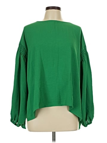 She + Sky Long Sleeve Blouse (view 1)