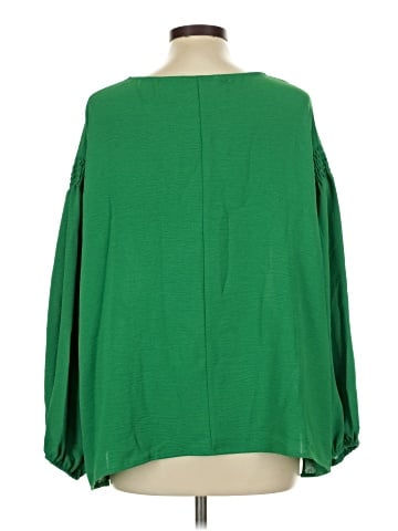 She + Sky Long Sleeve Blouse (view 2)