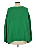 She + Sky Green Long Sleeve Blouse Size L - photo 2