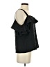 J.Crew 100% Silk Black Sleeveless Blouse Size 4 - photo 4