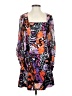 Hutch Print Purple Cocktail Dress Size 0 - photo 1