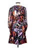 Hutch Print Purple Cocktail Dress Size 0 - photo 2