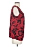 Talbots 100% Polyester Red Sleeveless Blouse Size S - photo 4