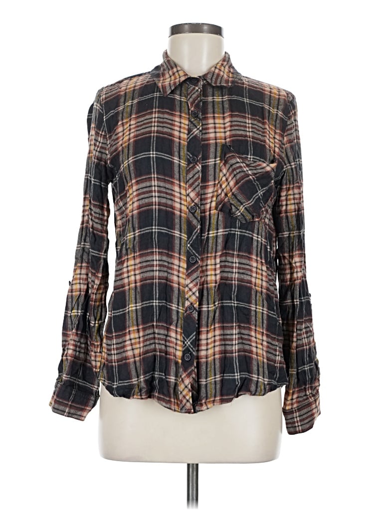Pre-owned Be Cool Long Sleeve Button Down Shirt In Black