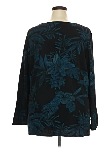 Susan Graver Long Sleeve Blouse (view 2)