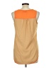 Whats Hot 100% Polyester Orange Sleeveless Blouse Size L - photo 2