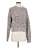 Veronica Beard 100% Cotton Tweed Silver Pullover Sweater Size S - photo 1