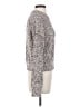 Veronica Beard 100% Cotton Tweed Silver Pullover Sweater Size S - photo 4