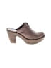 Born 100% Leather Brown Mule/Clog Size 7 - photo 1