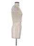 Happily Grey 100% Polyester Ivory Bodysuit Size S - photo 4