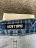 Hot Topic Stars Blue Denim Shorts Size 9 - photo 3