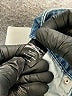 Hot Topic Stars Blue Denim Shorts Size 9 - photo 5