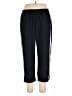 Nike 100% Polyester Stripes Black Track Pants Size XL - photo 1