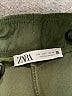 Zara Solid Gray Track Pants Size S - photo 7
