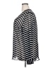 a.n.a. A New Approach 100% Polyester Stripes Gray Long Sleeve Blouse Size 2X - photo 5