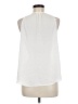 Monteau 100% Polyester Ivory Sleeveless Blouse Size M - photo 2
