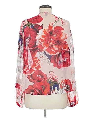 White House Black Market Long Sleeve Blouse (view 2)