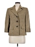 Le Suit 100% Polyester Tweed Tan Blazer Size 8 - photo 1