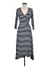 Gap Stripes Blue Casual Dress Size Med Petite - photo 1