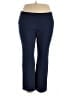 Roaman's Solid Blue Active Pants Size 22W - photo 1