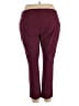 Lands' End Solid Burgundy Active Pants Size 22W - photo 2