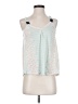 Jolt Teal Sleeveless Blouse Size S - photo 1