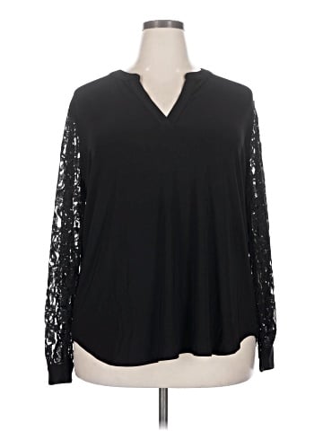 Kasper Long Sleeve Blouse (view 1)