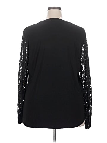Kasper Long Sleeve Blouse (view 2)